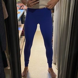 Lululemon Royal Blue Leggings, Size 6